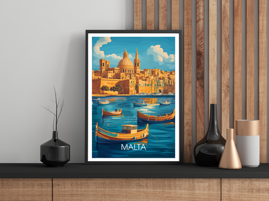 Malta – Vintage Travel Poster