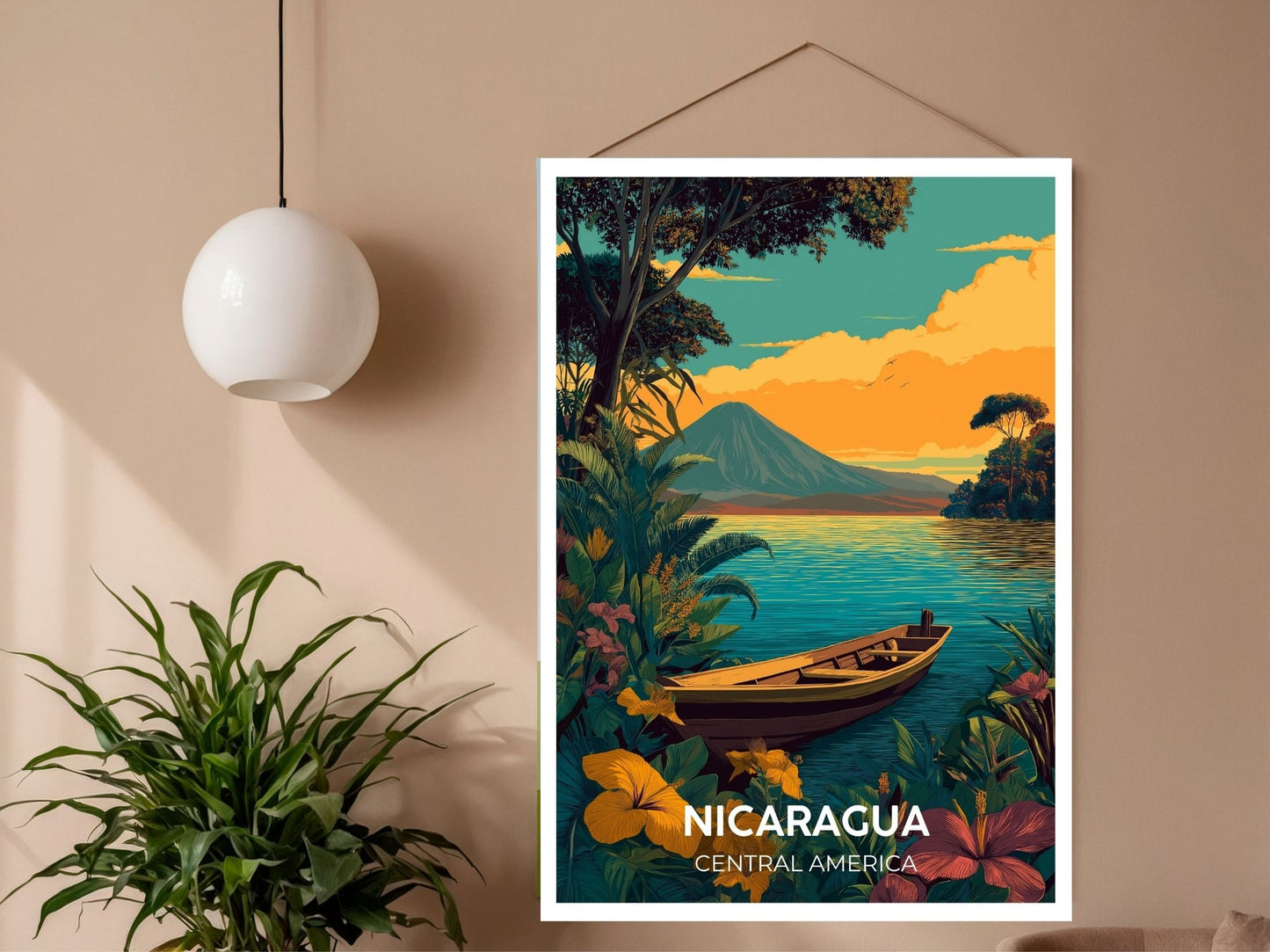 Close-up of Maui Hawaii travel poster matte texture – Atlas Prints